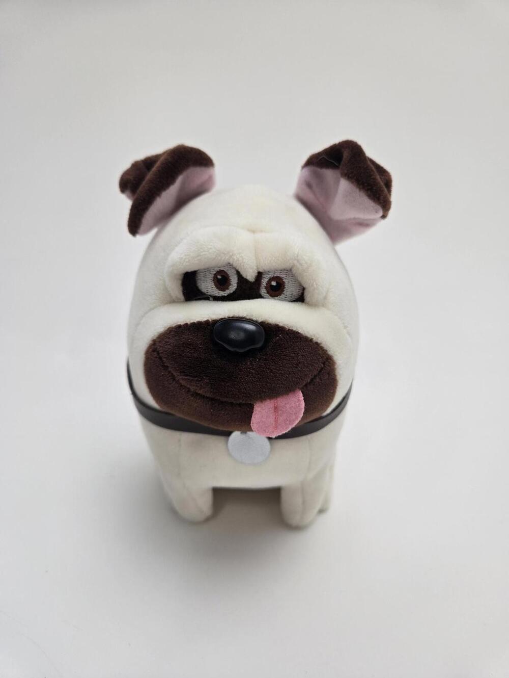 Ty Beanie Baby “Mel” the Pug Dog - Secret Life of Pets - No Hang Tag (6 inch)